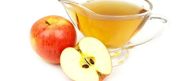 خل التفاح من العلاجات المنزلية الممتازة والسهلة من أجل علاج تساقط الشعر